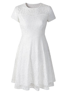 Hallow Out Lace Dresses Sexy Princess Dresses Slim Summer Dresses For Women