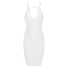 Sleeveless Halter Neck Bodycon Dress