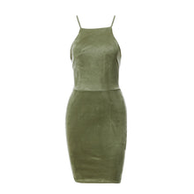 Sexy Backless Sleeveless Mini Dress