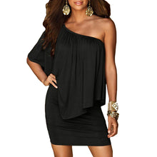 Slash Neck Off Shoulder Dress