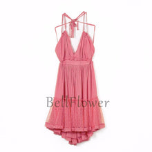 Sexy Backless Shoulder Strap Mini Dress