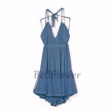 Sexy Backless Shoulder Strap Mini Dress