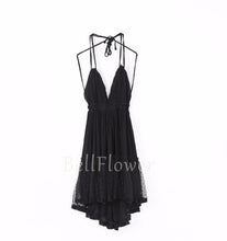 Sexy Backless Shoulder Strap Mini Dress
