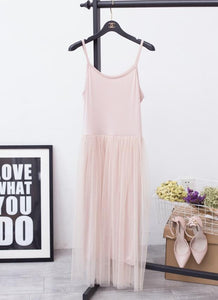 Mesh Cami Midi Dress For Women