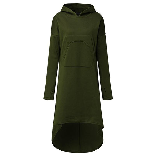 Long Sleeve Sweatshirt Dress