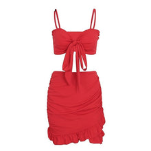 Bow Tie Bodycon Mini Dress
