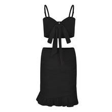 Bow Tie Bodycon Mini Dress