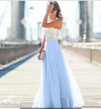 High Waist Sleeveless Party Long Dress