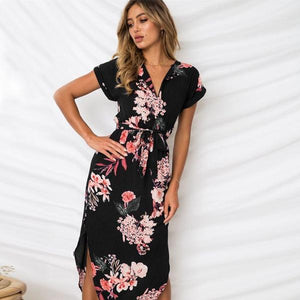 Long Bohemian Women Summer Dress