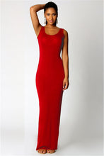 O-neck Sleeveless Slim Dresses For Women