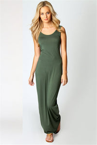 O-neck Sleeveless Slim Dresses For Women