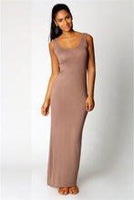O-neck Sleeveless Slim Dresses For Women