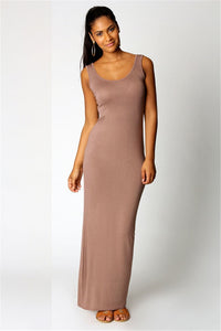 O-neck Sleeveless Slim Dresses For Women