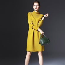 Casual Long Sleeve Sweater Dress