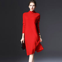 Casual Long Sleeve Sweater Dress