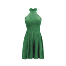 Hollow Out Halter Party Mini Dress