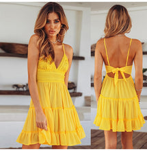 Sexy Backless Lace Mini Dress