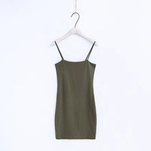 Basic Slip On Bodycon Cami Dress