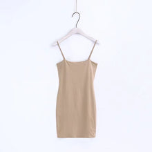 Basic Slip On Bodycon Cami Dress