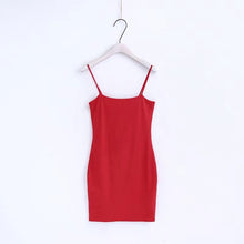Basic Slip On Bodycon Cami Dress
