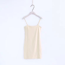 Basic Slip On Bodycon Cami Dress