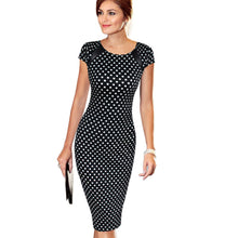 Floral Print Business Casual Dress