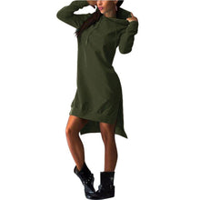 Casual Long Hoodie Dress