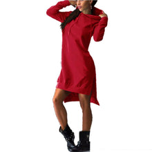 Casual Long Hoodie Dress