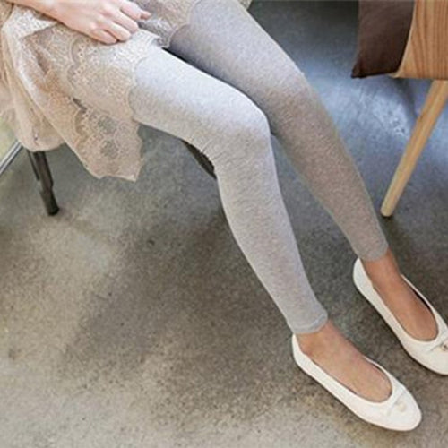 Cotton Leggings High Waist