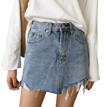 Jeans Skirt Women High Waist