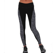 Black/Gray Women's Fitness Leggings