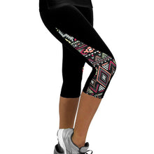 Capri Leggings Printed Leggings For Womens