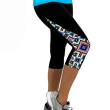 Capri Leggings Printed Leggings For Womens