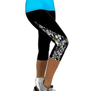 Capri Leggings Printed Leggings For Womens
