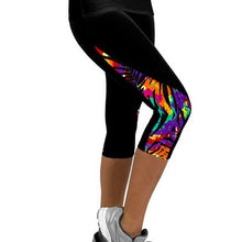 Capri Leggings Printed Leggings For Womens