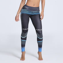 Elastic Sporting Leggings Gradient Color