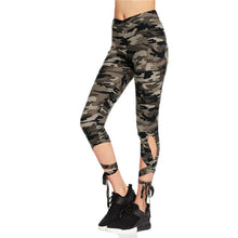 Grey High Waist Crisscross Tie Fitness Elastic Leggings