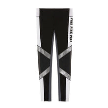 Love Pink Letter Print Workout Leggings
