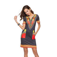 African Print Dashiki Dresses