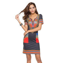 African Print Dashiki Dresses