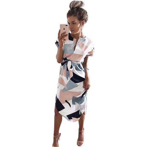 O-neck Sexy Slim Sheath Dress