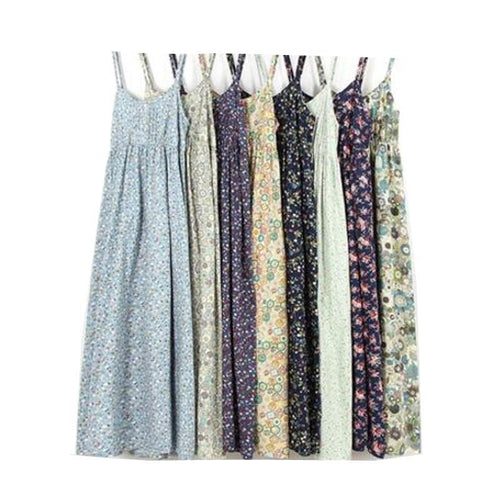 Beach Dress Women Floral Print