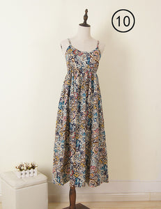 Beach Dress Women Floral Print