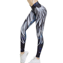 Angel Wing Leggings For Women Skinny High Waist Leggings