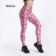 Cartoon Printed Leggings For Women