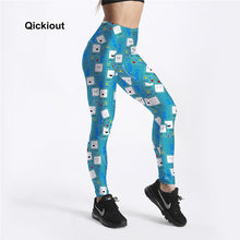Cartoon Printed Leggings For Women