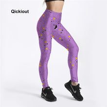 Cartoon Printed Leggings For Women