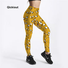 Cartoon Printed Leggings For Women