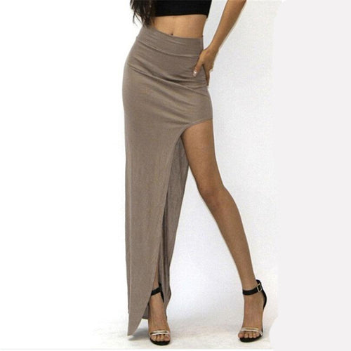 Long Maxi Skirt Black