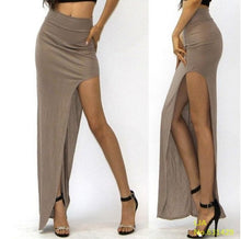 Long Maxi Skirt Black